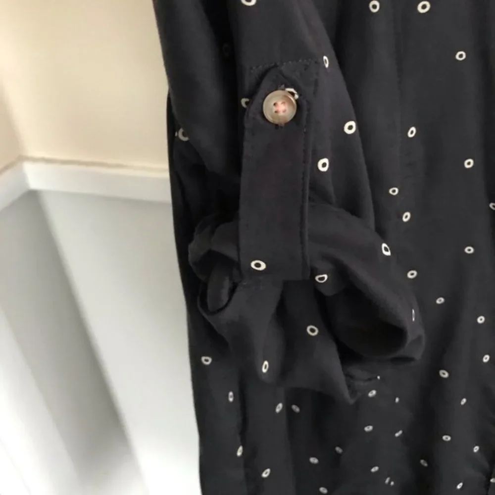 NWT Anthropologie Maeve Monika Buttondown Tunic in Medium